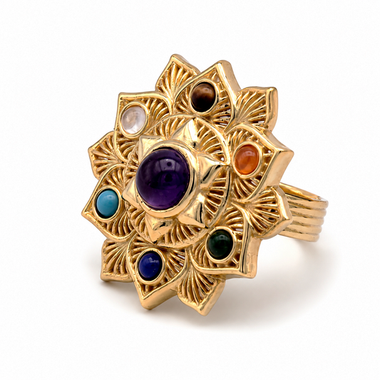 Chakra Bloom Ring