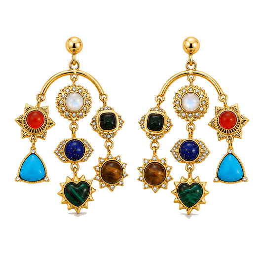 Chakra Constellation Earrings