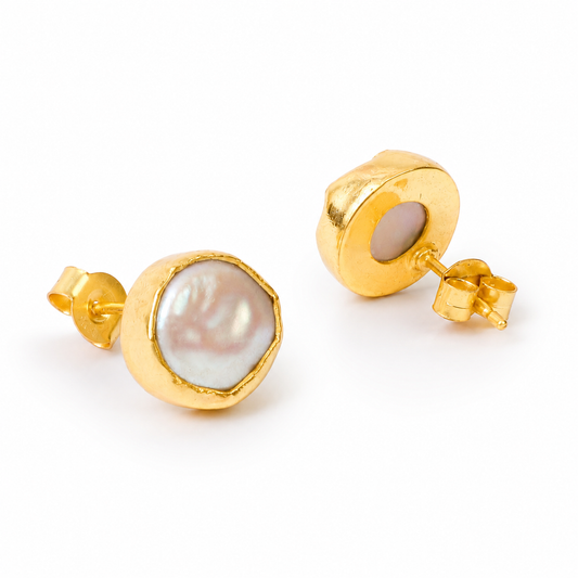 Pearl Bliss Stud Earrings