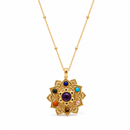 Chakra Bloom  pendent Necklace