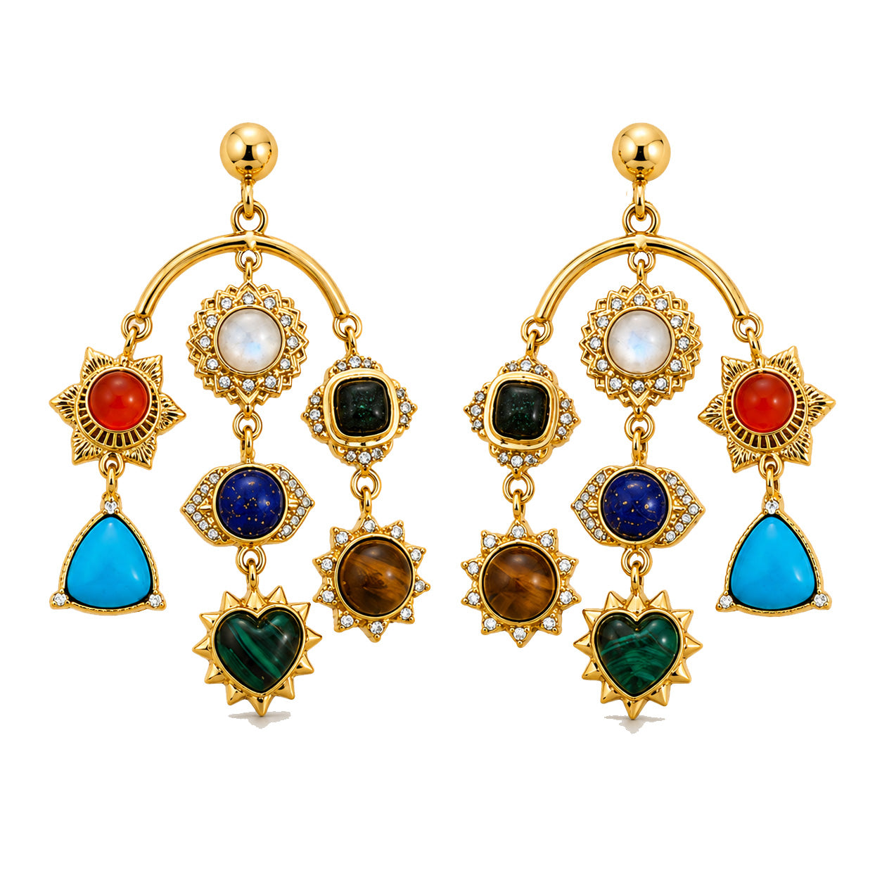 Chakra Constellation Earrings