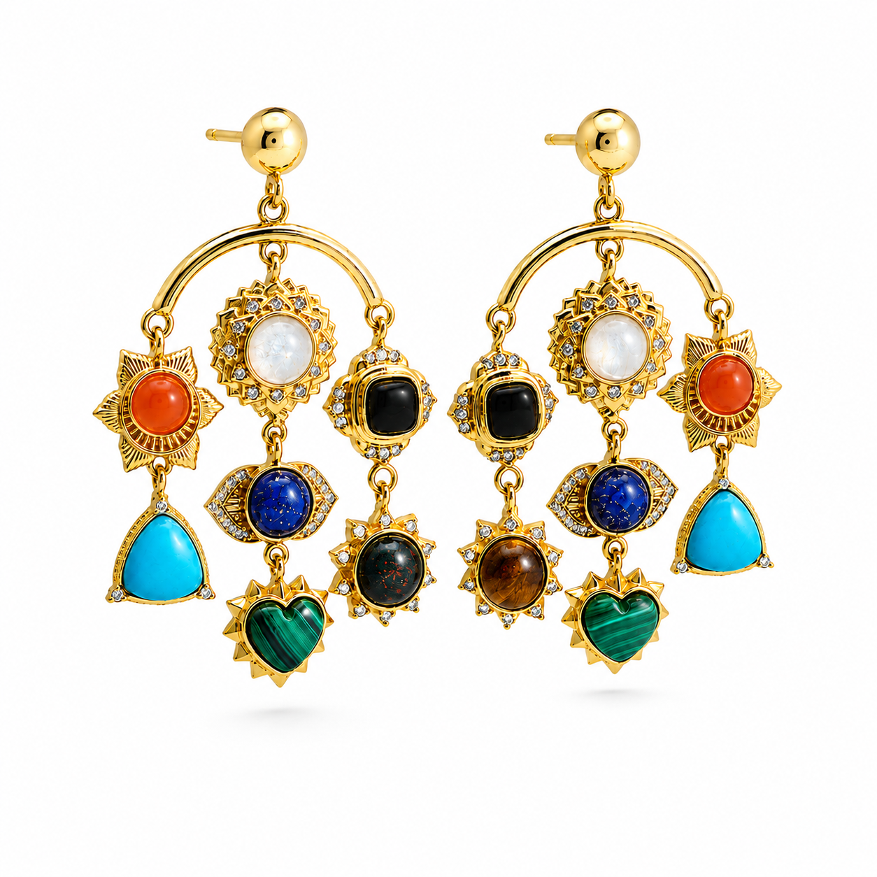 Chakra Constellation Earrings