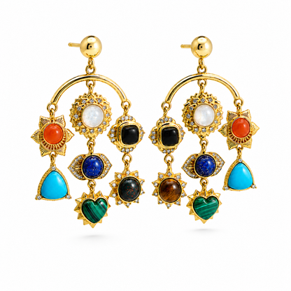 Chakra Constellation Earrings