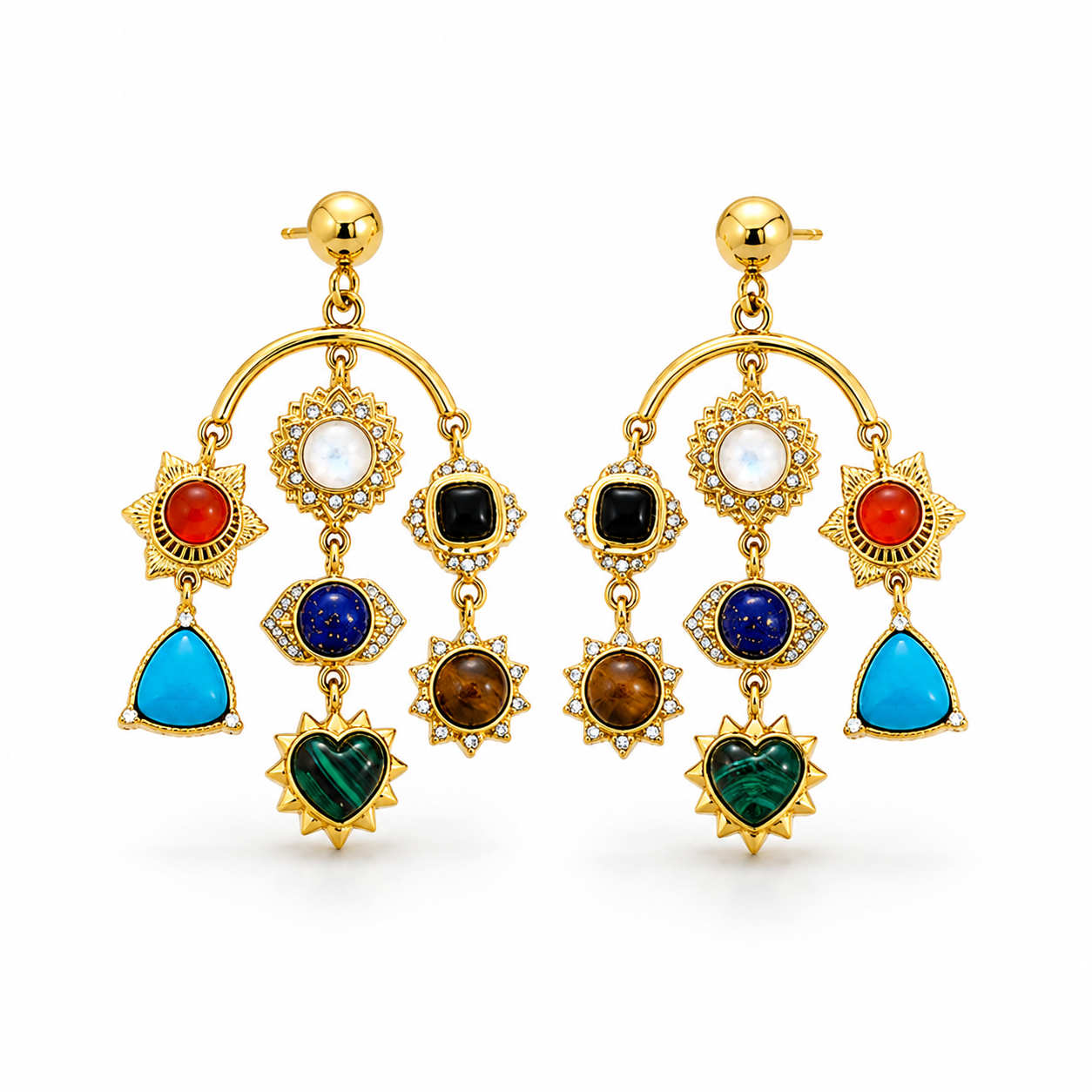 Chakra Constellation Earrings