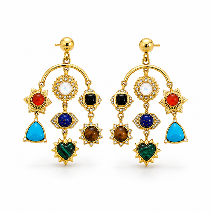 Chakra Constellation Earrings