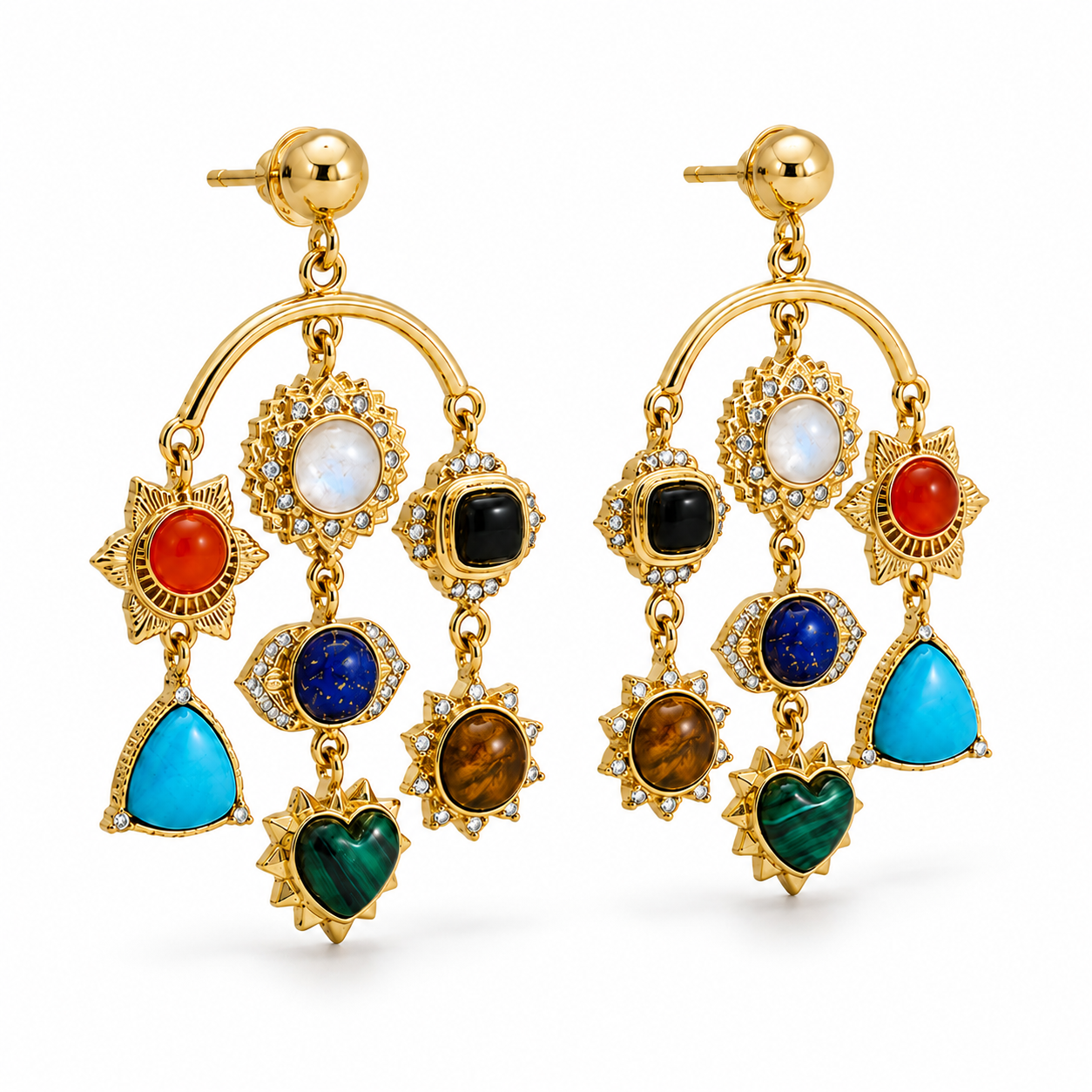 Chakra Constellation Earrings