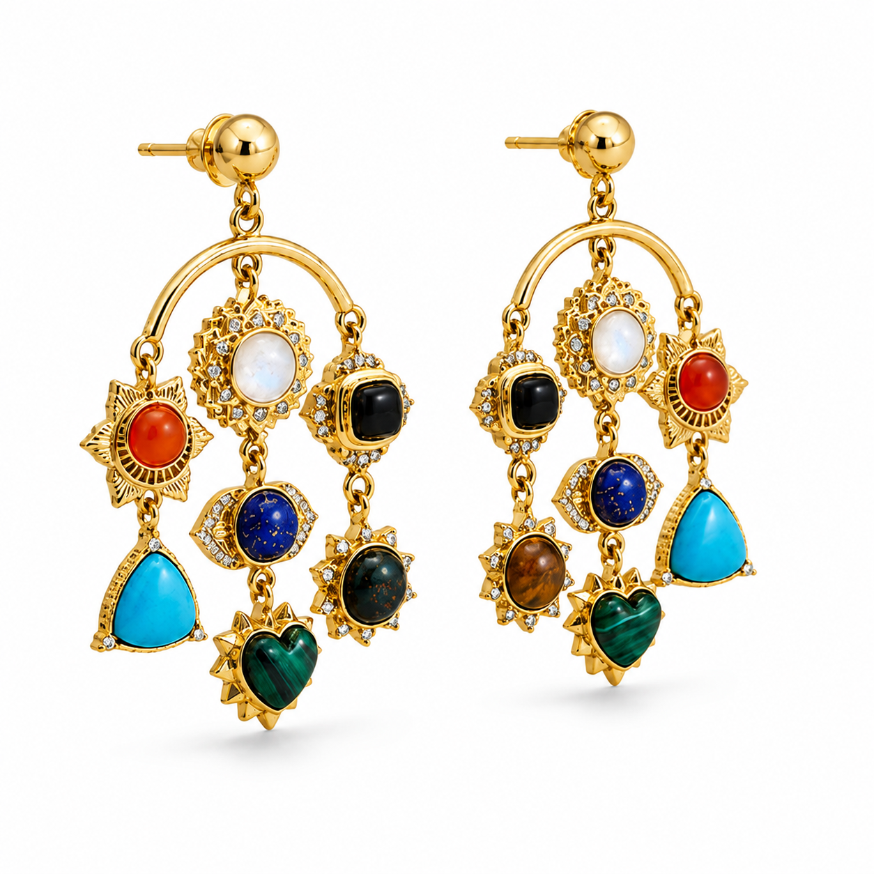 Chakra Constellation Earrings
