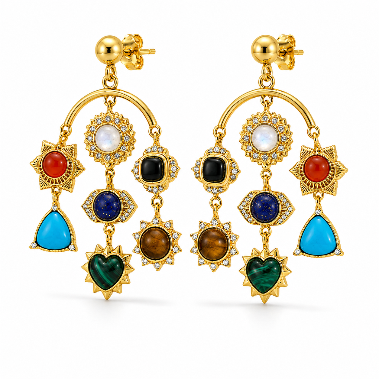 Chakra Constellation Earrings