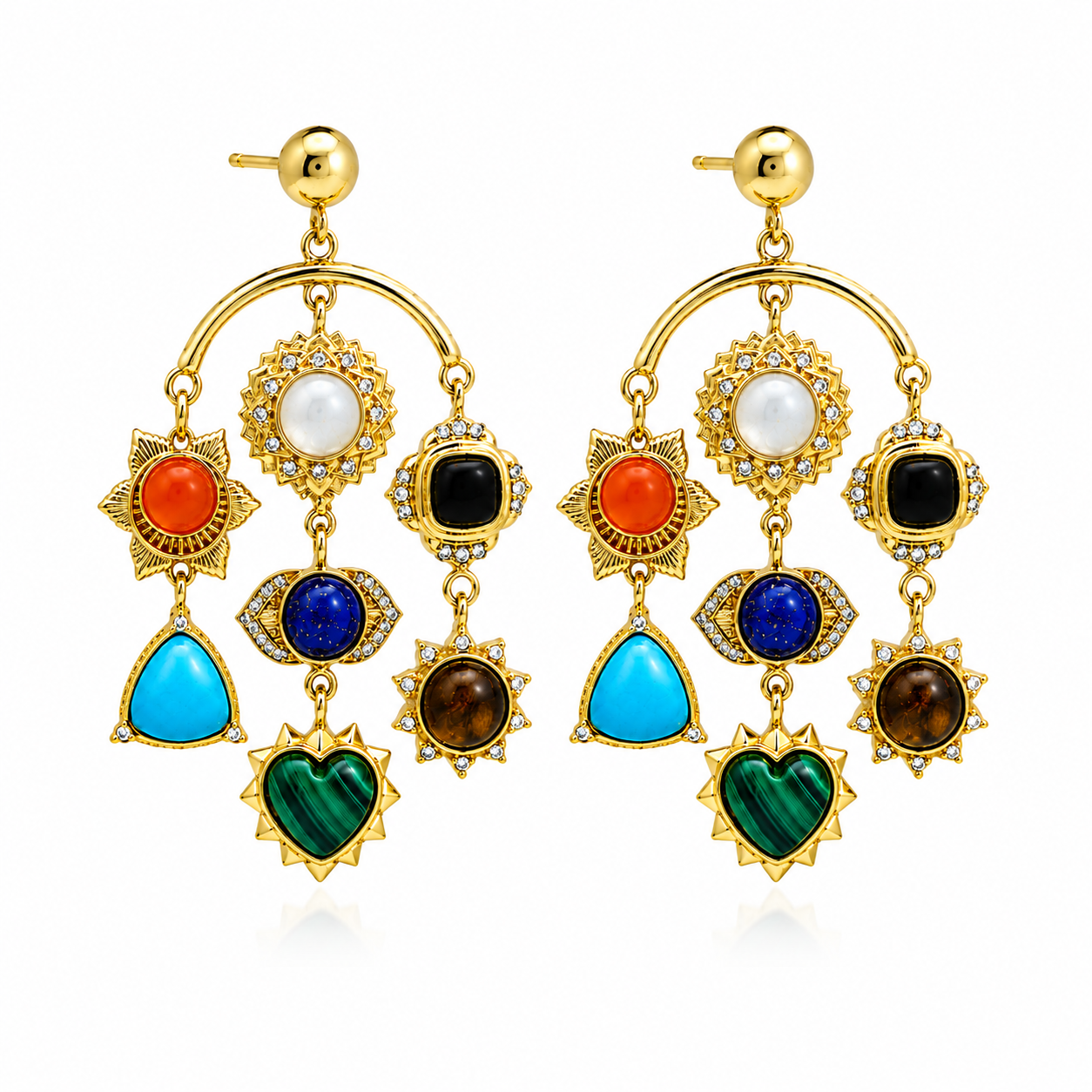 Chakra Constellation Earrings