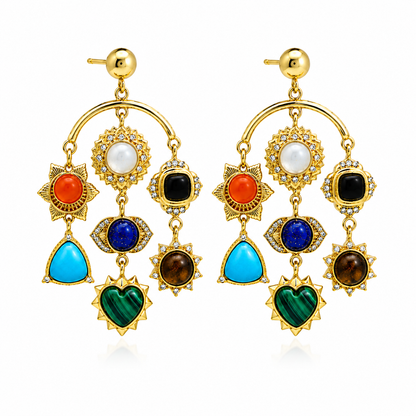 Chakra Constellation Earrings