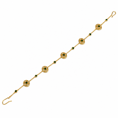 Kanak Marakata Mala Necklace