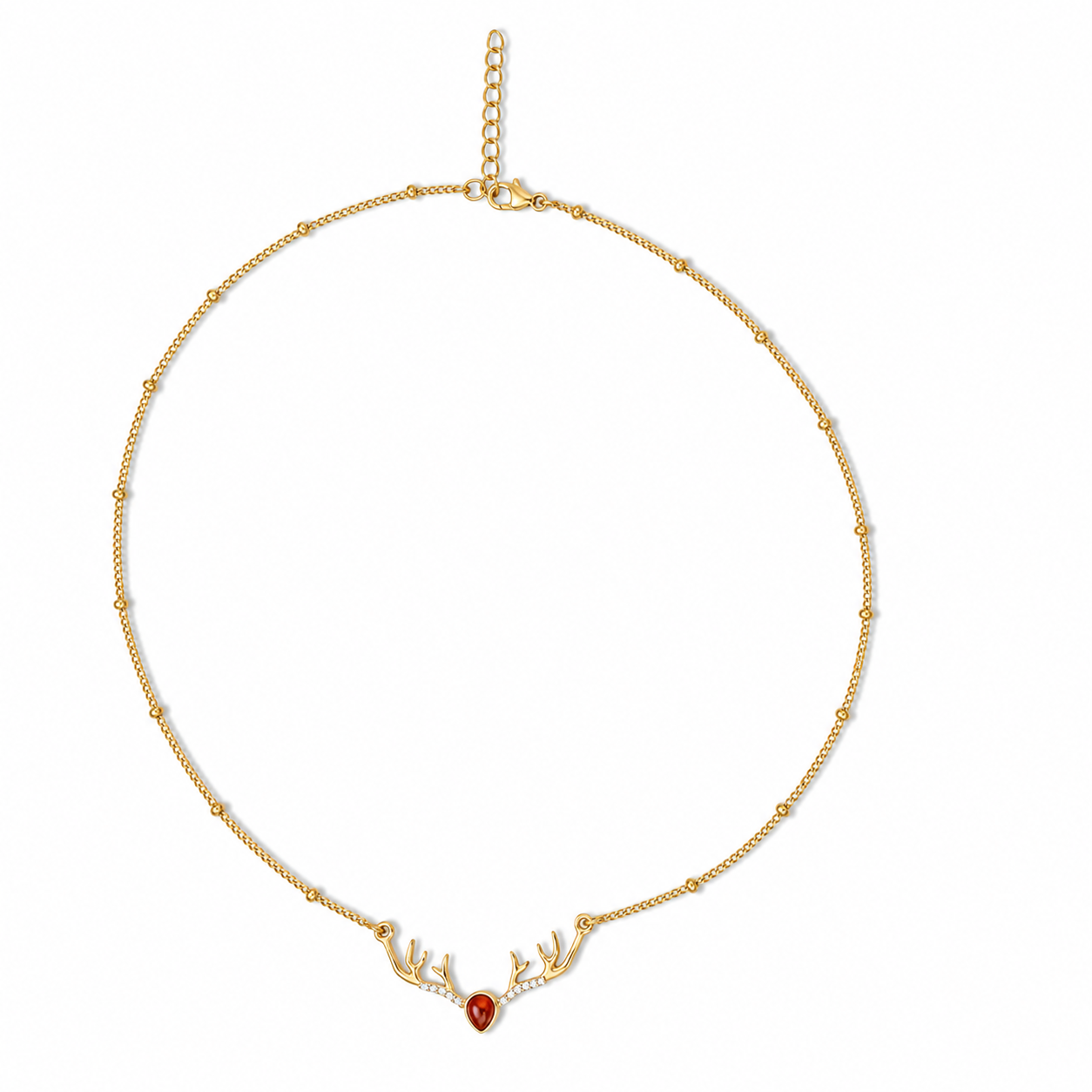 Deerly Loved Pendant Necklace