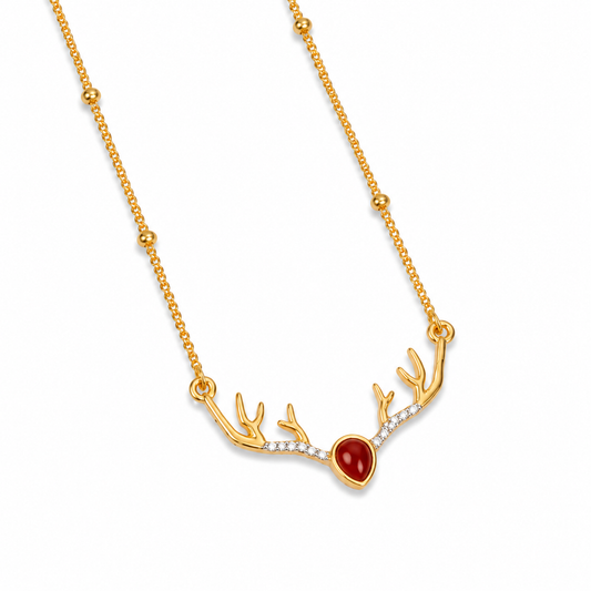 Deerly Loved Pendant Necklace