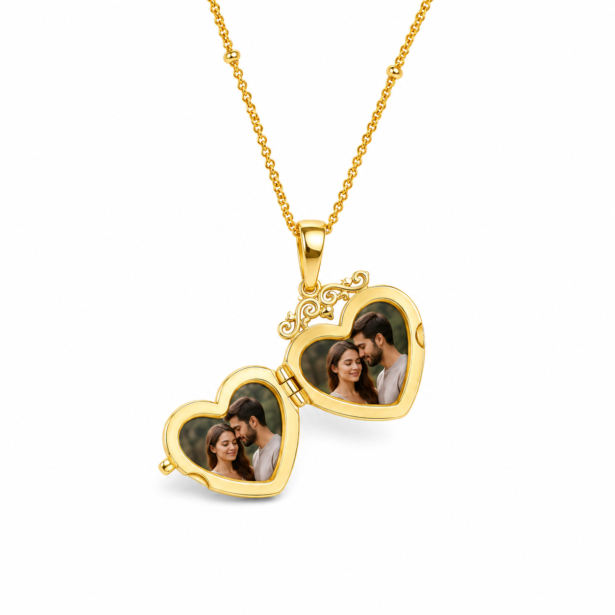 HeartGlow Memory pendant