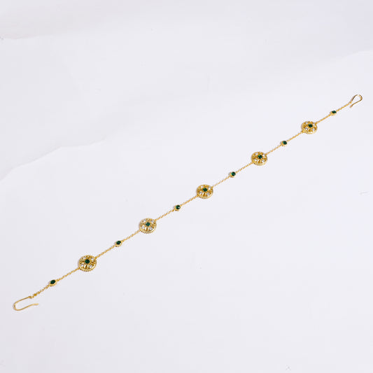 Kanak Marakata Mala Necklace