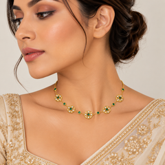 Kanak Marakata Mala Necklace