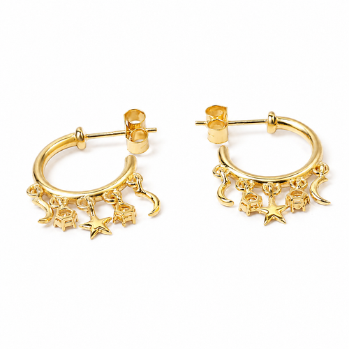 Luna Glow Charm Earrings