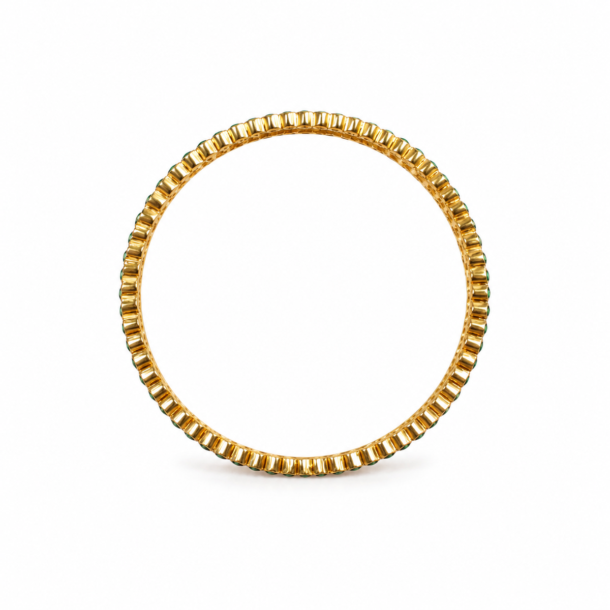 Marakata Swarna Jaal Bangle