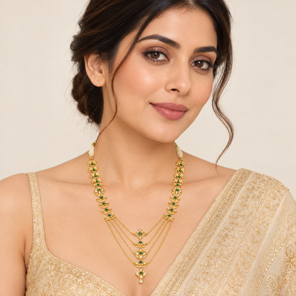 Marakata Triveni Haar