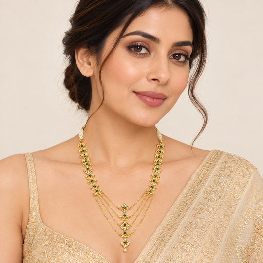 Marakata Triveni Haar