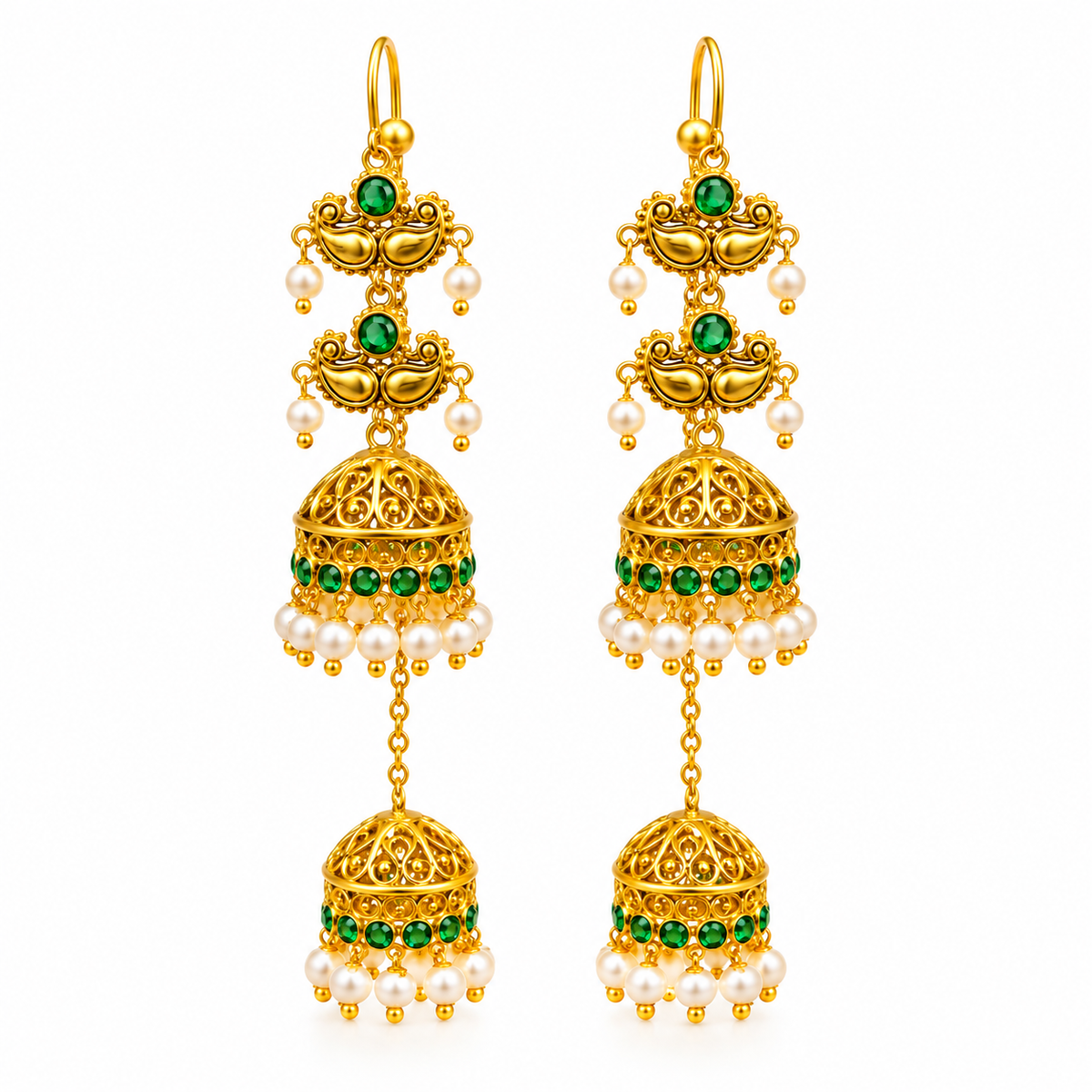 Lavanya Jhumka Earrings