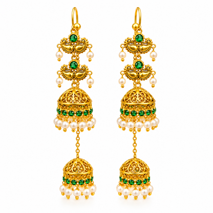 Lavanya Jhumka Earrings