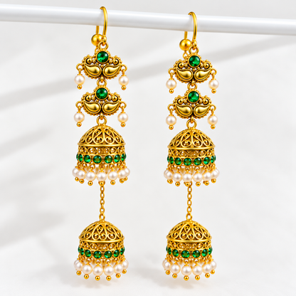 Lavanya Jhumka Earrings