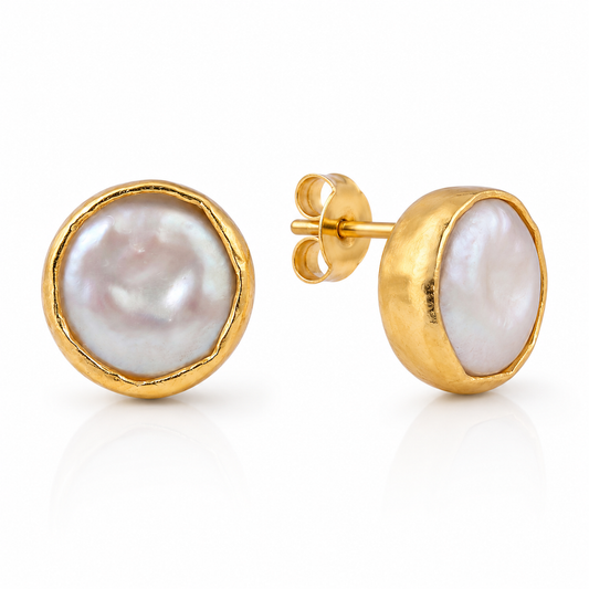 Pearl Bliss Stud Earrings