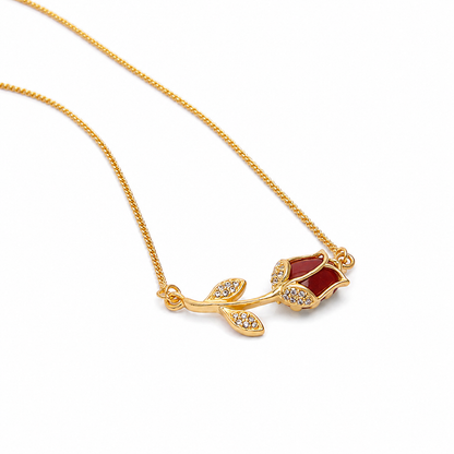 Rose Romance  Pendant Necklace