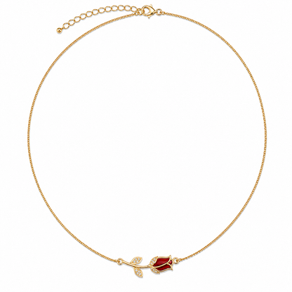 Rose Romance  Pendant Necklace