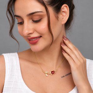 Rose Romance  Pendant Necklace