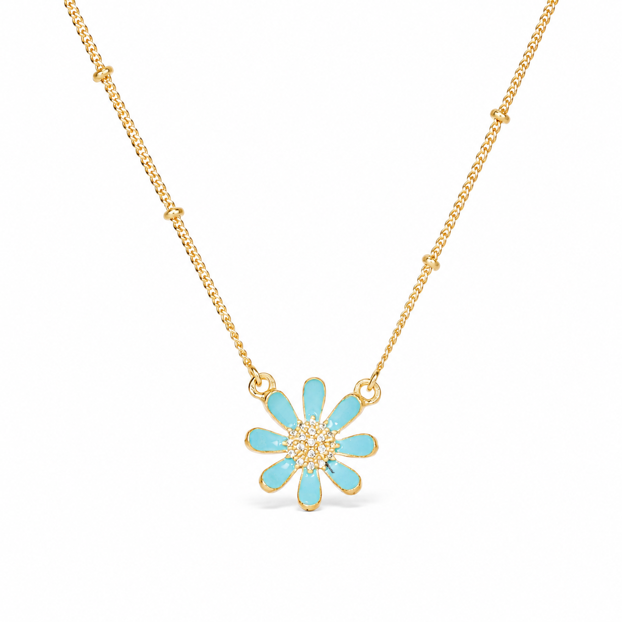 Sunflower Splendor Pendant Necklace