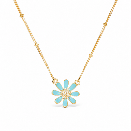 Sunflower Splendor Pendant Necklace
