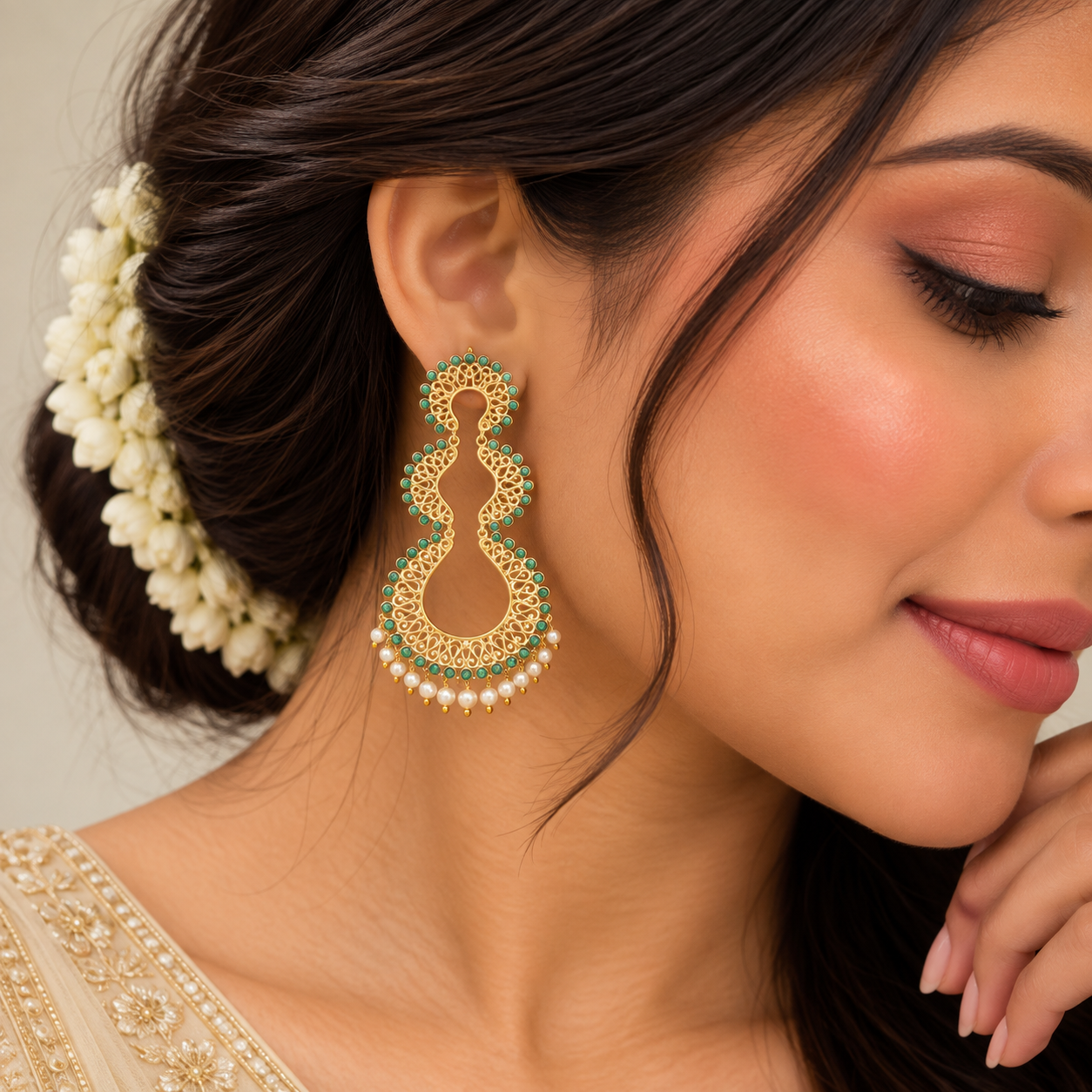 Swarna Kanti Shringar Earrings
