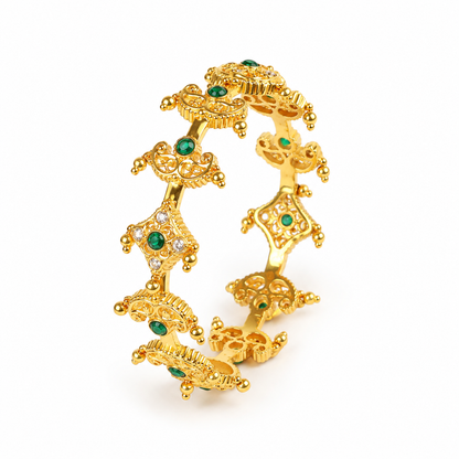 Swarna Marakata Pallava Kangan