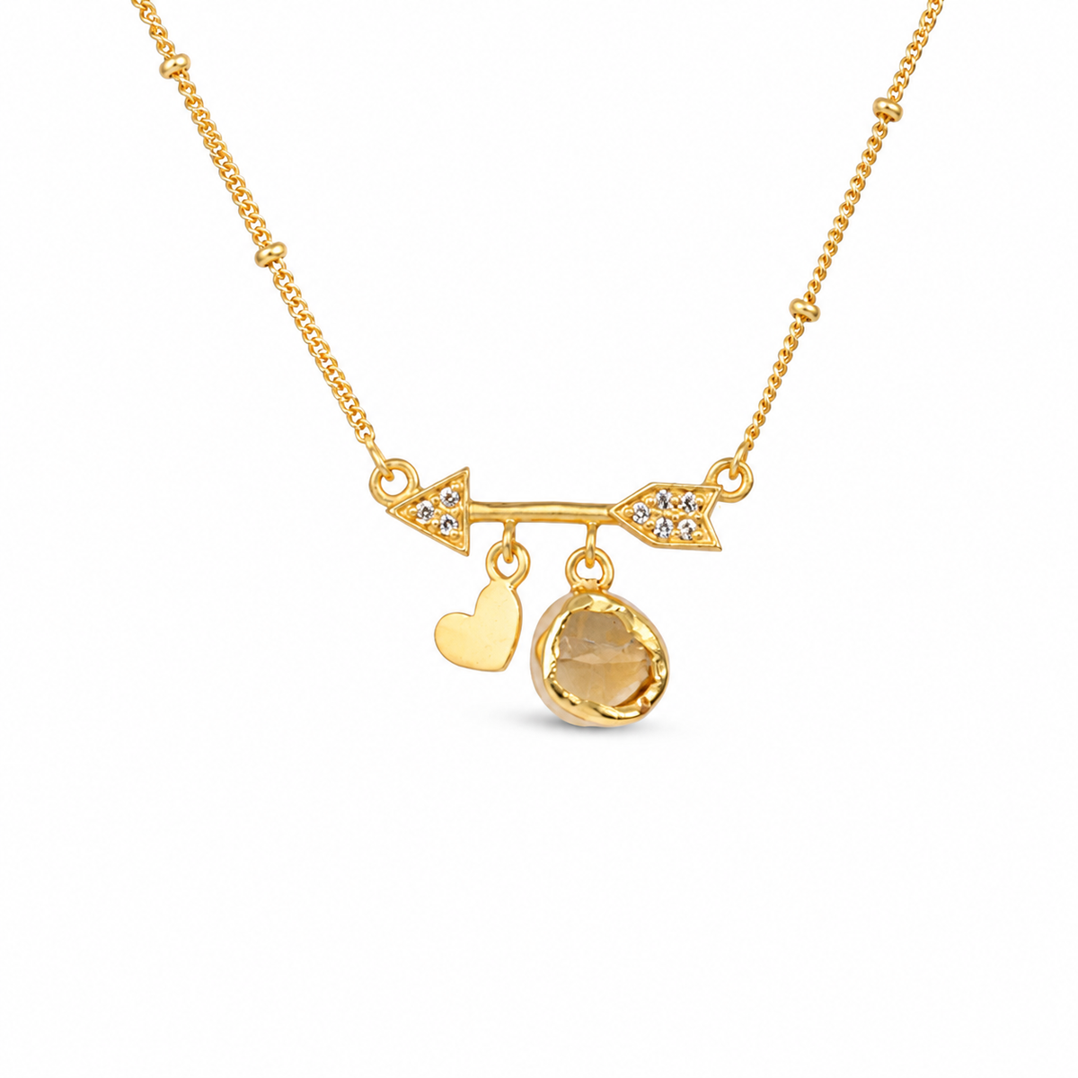 The Arrow of Love's Destiny Pendant Necklace