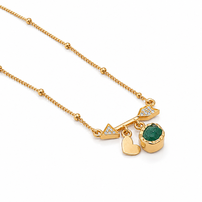 The Arrow of Love's Destiny Pendant Necklace