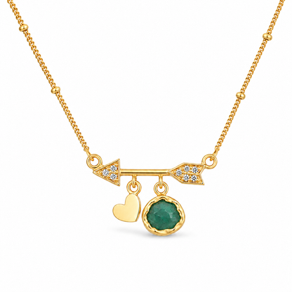 The Arrow of Love's Destiny Pendant Necklace