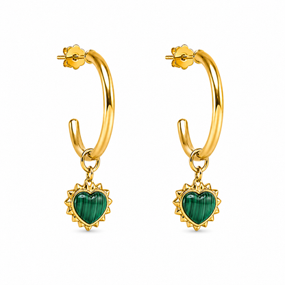 The Heart Healing Hoop Earrings