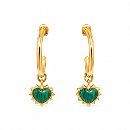 The Heart Healing Hoop Earrings