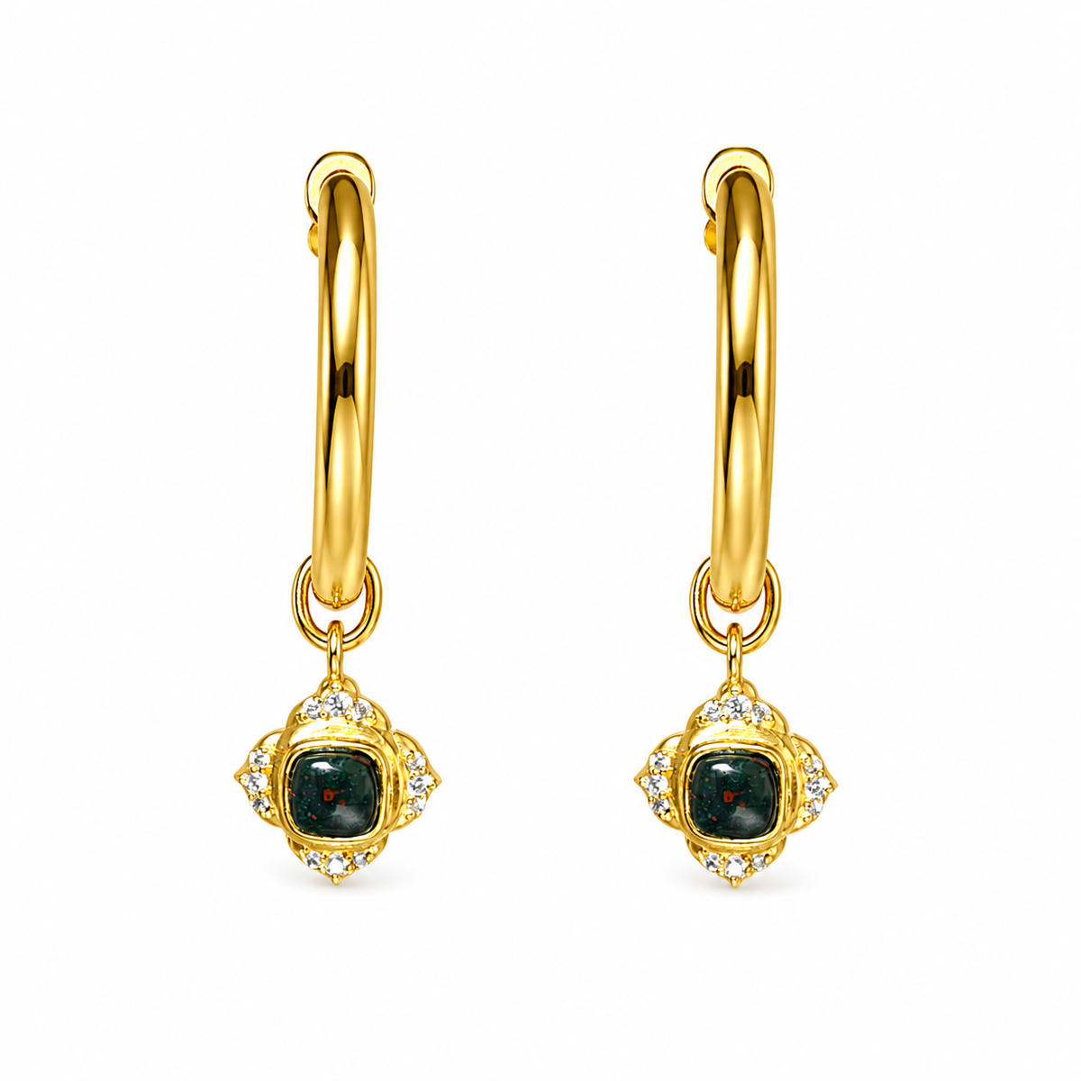 The Root  Healing Hoops earring