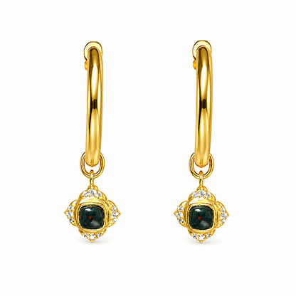 The Root  Healing Hoops earring