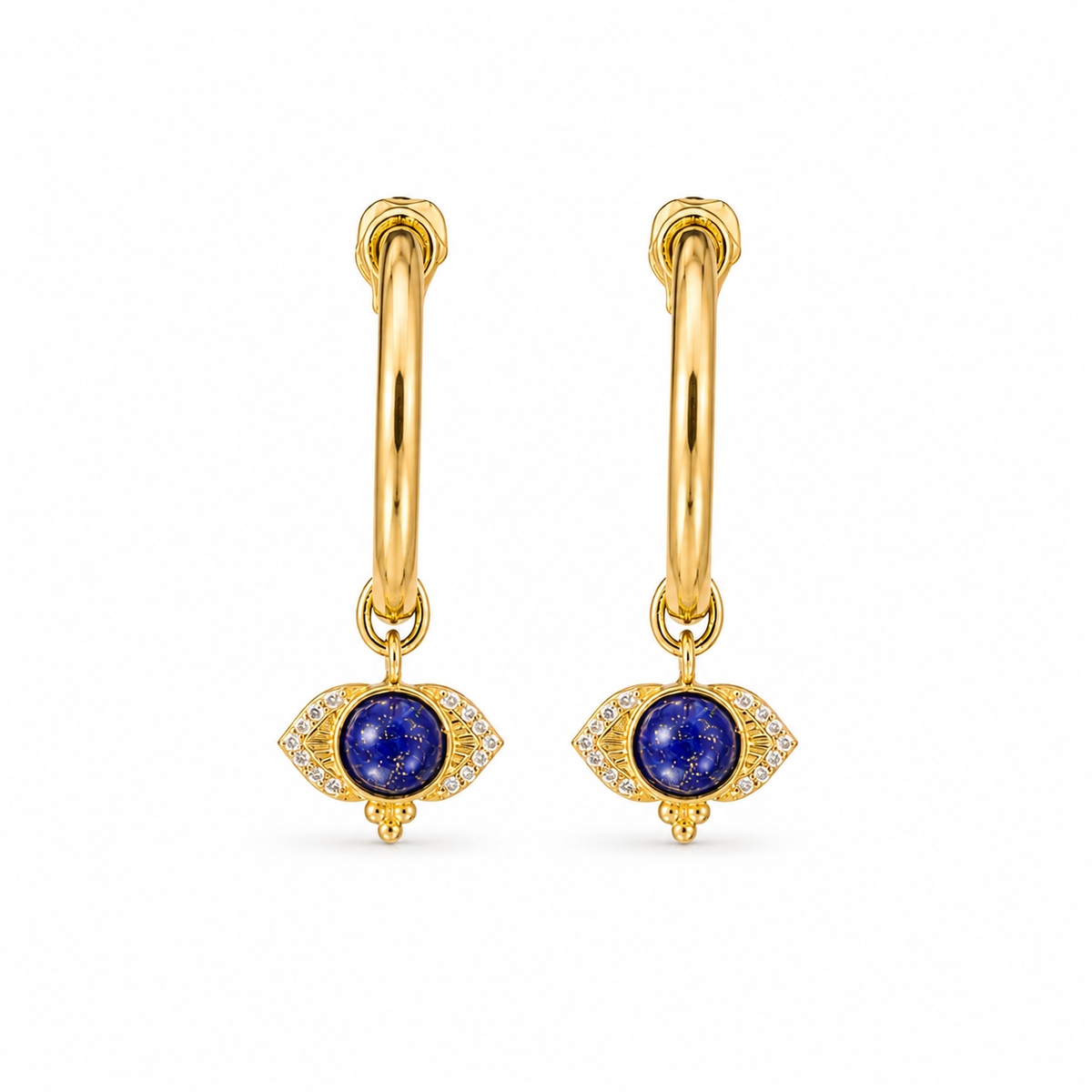 The Third Eye Healing Hoop Earrings